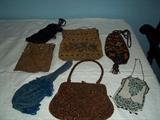 vintage beaded pursed