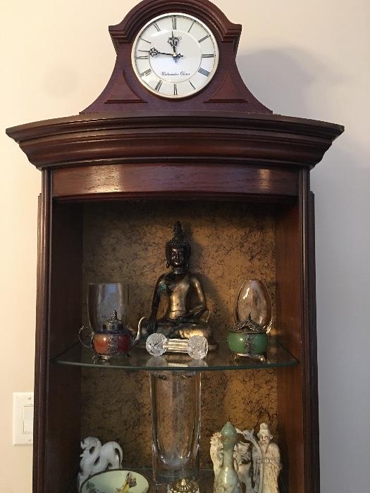 Howard Miller Clocks, Asian Antiques & Collectibles, Cut Glass, Jade, soapstone