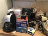 expresso machine, Bread machine, olympus camera, coffee machine, mixer