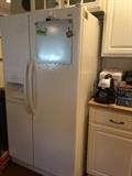 Kenmore Refrigerator, Upright Freezer in garage, Washer and Dryer