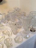 Cut Glass, collectible glass, Vases