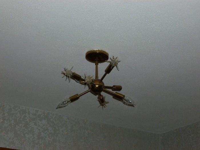Vintage Sputnik light fixture