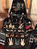 intage Star Wars - Darth Vader Cary Case full of Star Wars figurines.