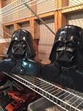 Vintage Star Wars - Darth Vader Cary Case full of Star Wars figurines.