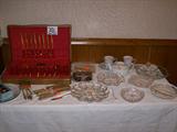 flatware and serving pieces