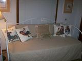 Daybed, Norman Rockwell pillows