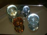 GLASS PAPERWEIGHTS