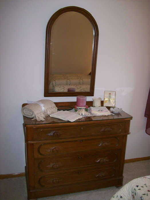 Antique Victorian Dresser, Mirror sold seperately