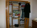 Closet with Games, Blankets, and the unusual.