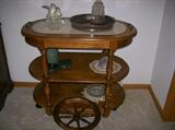 Athens Furniture ~Tea Cart~ marble top