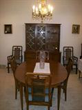 Diningroom Table/6 chairs, China cabinet