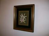 Porcelian Framed Floral~owner says Lladro, not signed and unsure at this time.