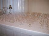 Every imaginable glass/stemware available~ matches Golden China "Harvest"