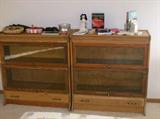 Pair of Antique Barrister bookcases.
