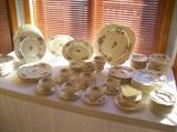 Set of George Jones Dinnerware.