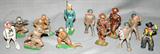 Lot #457, LEADED TOY SOLDIERS AND SAILORS, CIRCA 1920, 11 PIECES, H 2"- 3" - 4"