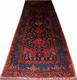 Lot #1018, BIJAR ORIENTAL RUNNER, CIRCA 1920, 13' 4" X 4' 6"