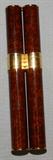 Lot #1166, S. T. DUPONT MADURO CHINESE LACQUER TWO-CORONA CIGAR CASE, L 7 7/8"
