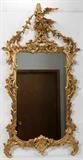 Lot #1162, FLORENTINE GILT WOOD MIRROR, 60" X 30" OVERALL