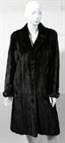 Lot #1367, BLACK RANCH MINK COAT