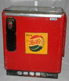 Lot #232, PEPSI-COLA TOP ACCESS VENDING MACHINE, C1950, H 38", W 33", D 20"