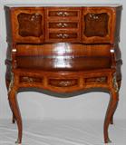 Lot #277, FRENCH STYLE WRITING DESK, H 54", W 44", D 21"