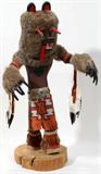Lot #1381, ROSITA CORRIZ, KACHINA BEAR, C. 1965-1970, H 26"