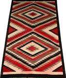 Lot#1400, NAVAJO INDIAN RUG, C. 1920, 67" X 42"