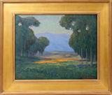 Lot#2013, WILLIAM DORSEY (AMERICAN, B. 1942), OIL ON CANVAS, 16" X 20", WILDFLOWERS & TREES