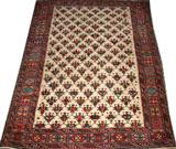 Lot#2346, PERSIAN HAND WOVEN WOOL RUG, 5' X 4' 6"