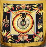 Lot#2418, HERMES 'BRAZIL' SILK SCARF, 35" X 35"