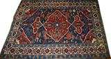 LOT#17 ANTIQUE CABISTAN WOOL RUG, C1900, 72" X 46"
