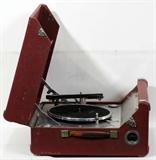 lot #267 RCA VICTOR SPECIAL PORTABLE PHONOGRAPH, CIRCA 1930'S, H 8", L 15", D 17"