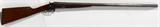 lot #274 PARKER BROS. 10 GA. SIDE BY SIDE SHOTGUN, #14751, C1879, H 30' BBL