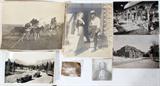 lot #1046 PHOTOGRAPHS & IMAGES OF THE AMERICAN WEST, SEVEN, C. 1900, 3" X 4"-10" X 14"