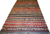 lot #1051 KILIM ORIENTAL RUG, EARLY 20TH C., 9' 5" X 5' 2"