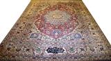 lot #1052 KERMAN PERSIAN RUG, 11' 0" X 8' 0", SIGNED