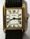 lot #1169 CARTIER TANK LADY'S WRISTWATCH