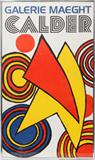 lot #1242 ALEXANDER CALDER POSTER, 32" X 18", 'GALERIE MAEGHT'