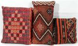 Lot #1316, KELIM TURKISH PILLOWS, THREE