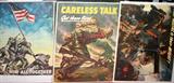 Lot#172, WWII PROPAGANDA & BOND POSTERS, THREE, C. 1941-1945