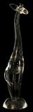 Lot#1076, STEUBEN GLASS GIRAFFE, H 15", W 4" (BASE)