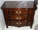 Lot#1130, WELLINGTON HALL, PROVINCIAL STYLE THREE-DRAWER CHEST, H 26", W 29"