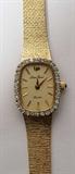 Lot#1144, LUCIEN PICARD DIAMOND AND GOLD WRIST WATCH L 6.5"