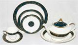 Lot#1344, ROYAL DOULTON 'CARLYLE' PORCELAIN DINNER SET, 58 PIECES (SERVICE FOR EIGHT)