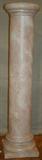 Lot#1399, CLASSICAL STYLE PINK POTTERY COLUMN, H 72", W 16"
