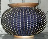 Lot#1479, HELEN SPRINGER JAR 7" MAPLE AND WICKER