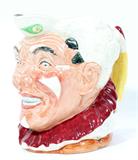 Lot#1495, ROYAL DOULTON PORCELAIN TOBY MUG, 'THE CLOWN', H 7"