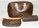 Lot#1563, LOUIS VUITTON 'ALMA' MONOGRAM CANVAS HANDBAG, W 13"