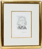 Lot#2048, PABLO PICASSO (SPANISH 1881-1973), ETCHING, 4 9/16" X 3 1/2" PLATE, PLATE 265 FROM "SERIES 347"